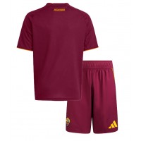 AS Roma Replika babykläder Hemmaställ Barn 2025-26 Kortärmad (+ korta byxor)